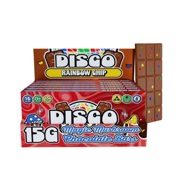 Disco Mushroom Chocolate Rainbow Chip