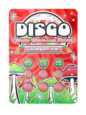 Disco Mushroom Tablets Strawberry Kiwi