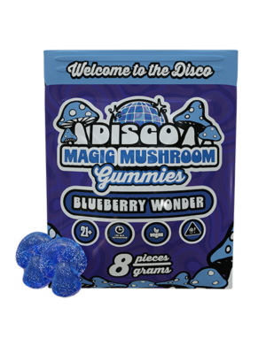 DISCO MAGIC MUSHROOM GUMMIES BLUEBERRY WONDER