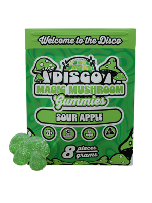 DISCO MAGIC MUSHROOM GUMMIES SOUR APPLE